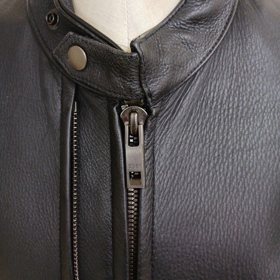5351POURLESHOMMESシングルライダースジャケットサイズ3 - メルカリ