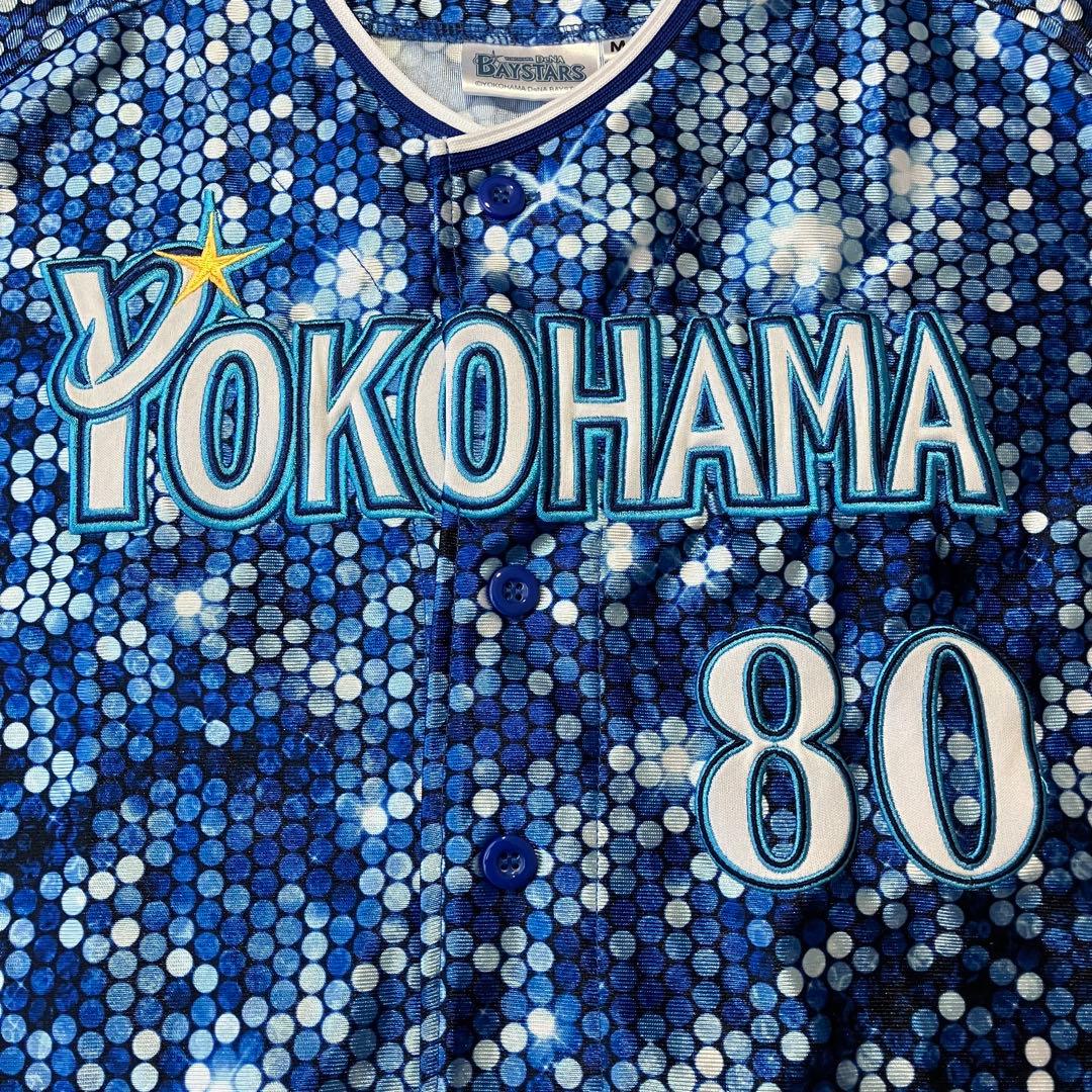 横浜ベイスターズ ラミレス ユニフォーム 刺繍 スターナイト 2018 M
