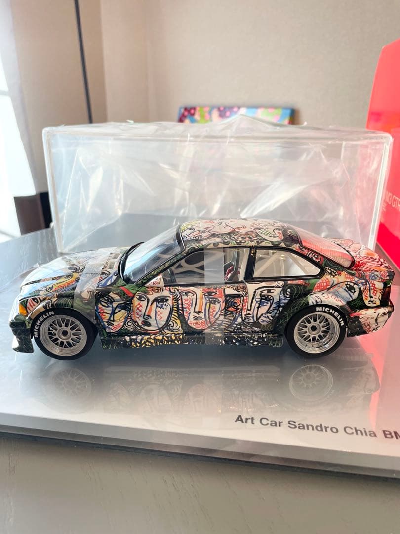 絶版品 BMW M3 GTR Art Car Museum Ed アートカー