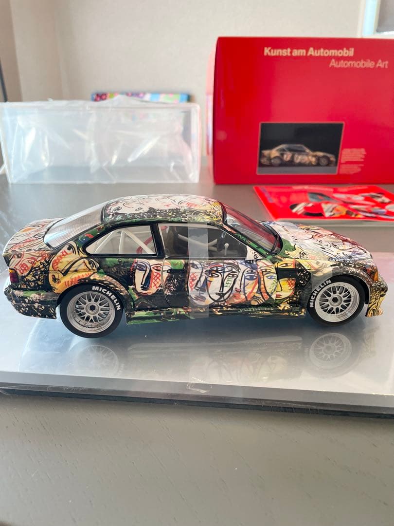 絶版品 BMW M3 GTR Art Car Museum Ed アートカー