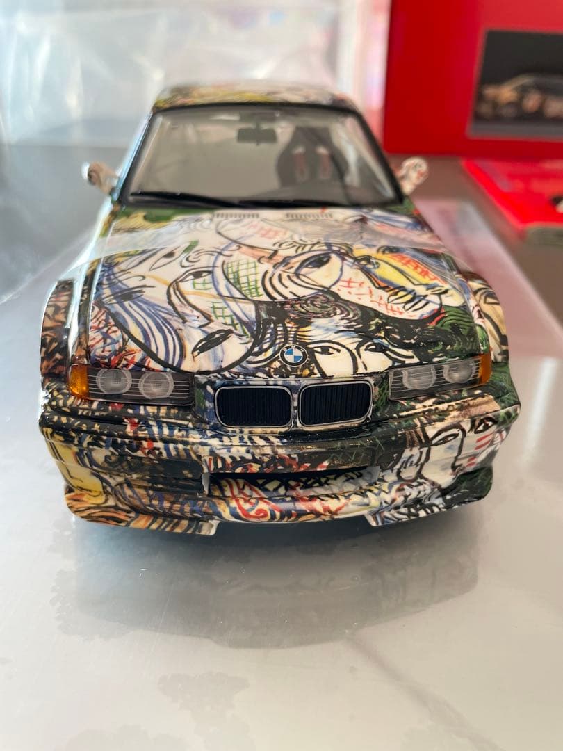 絶版品 BMW M3 GTR Art Car Museum Ed アートカー