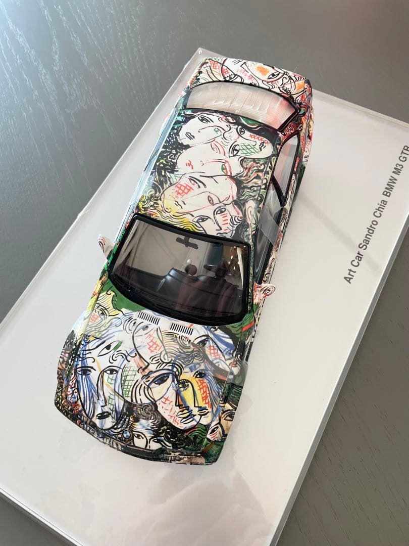 絶版品 BMW M3 GTR Art Car Museum Ed アートカー