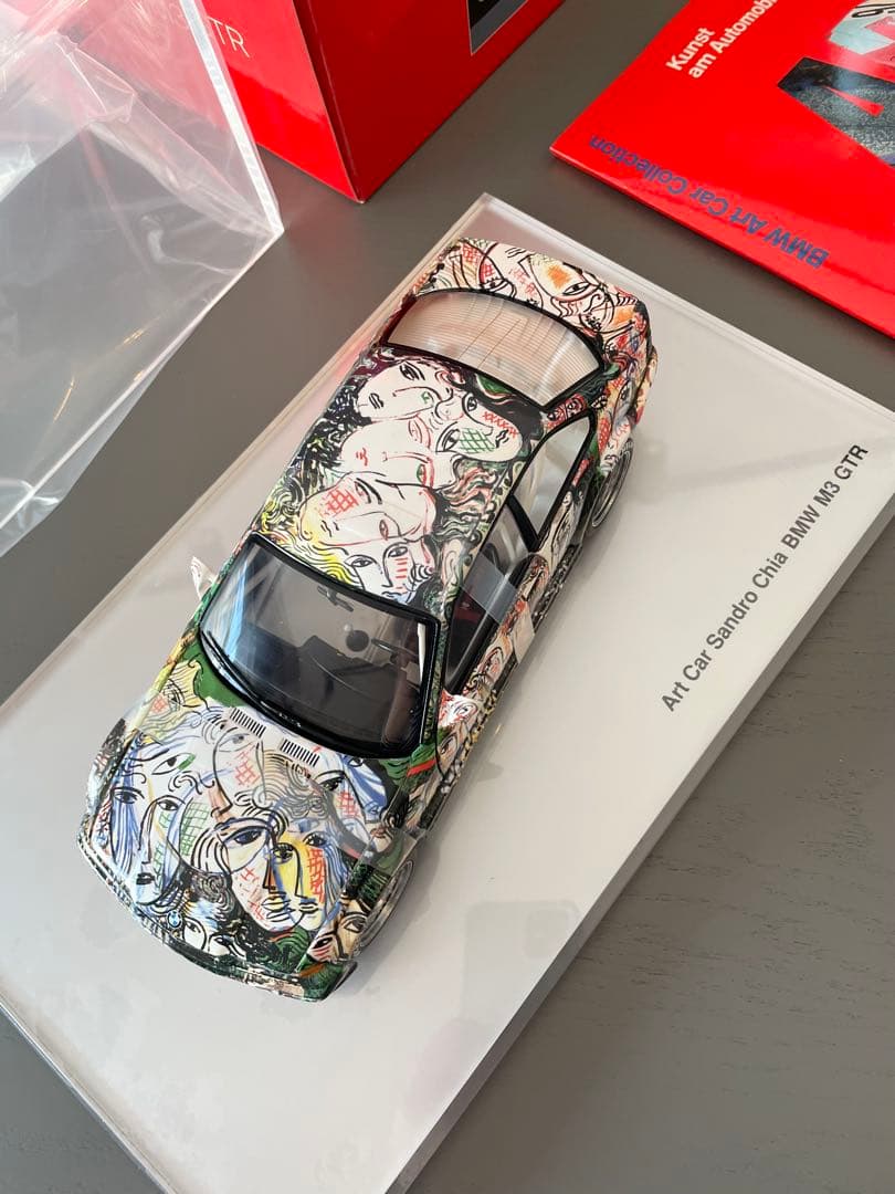 絶版品 BMW M3 GTR Art Car Museum Ed アートカー