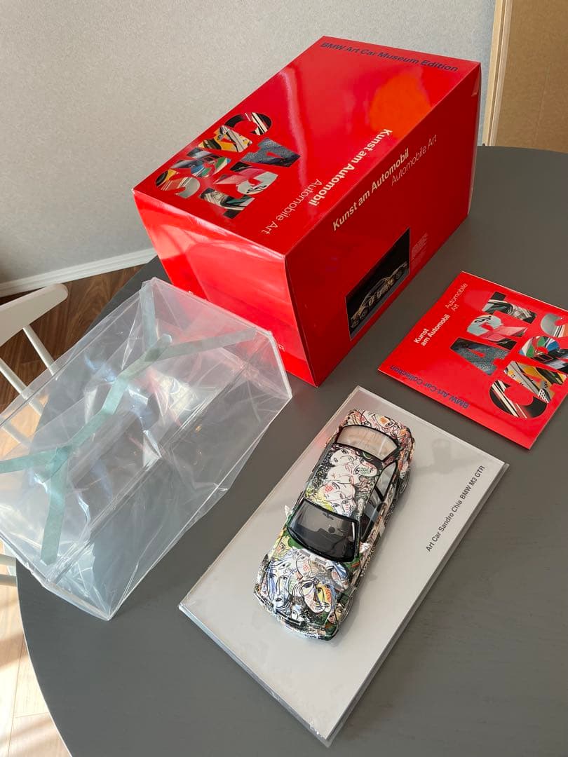 絶版品 BMW M3 GTR Art Car Museum Ed アートカー