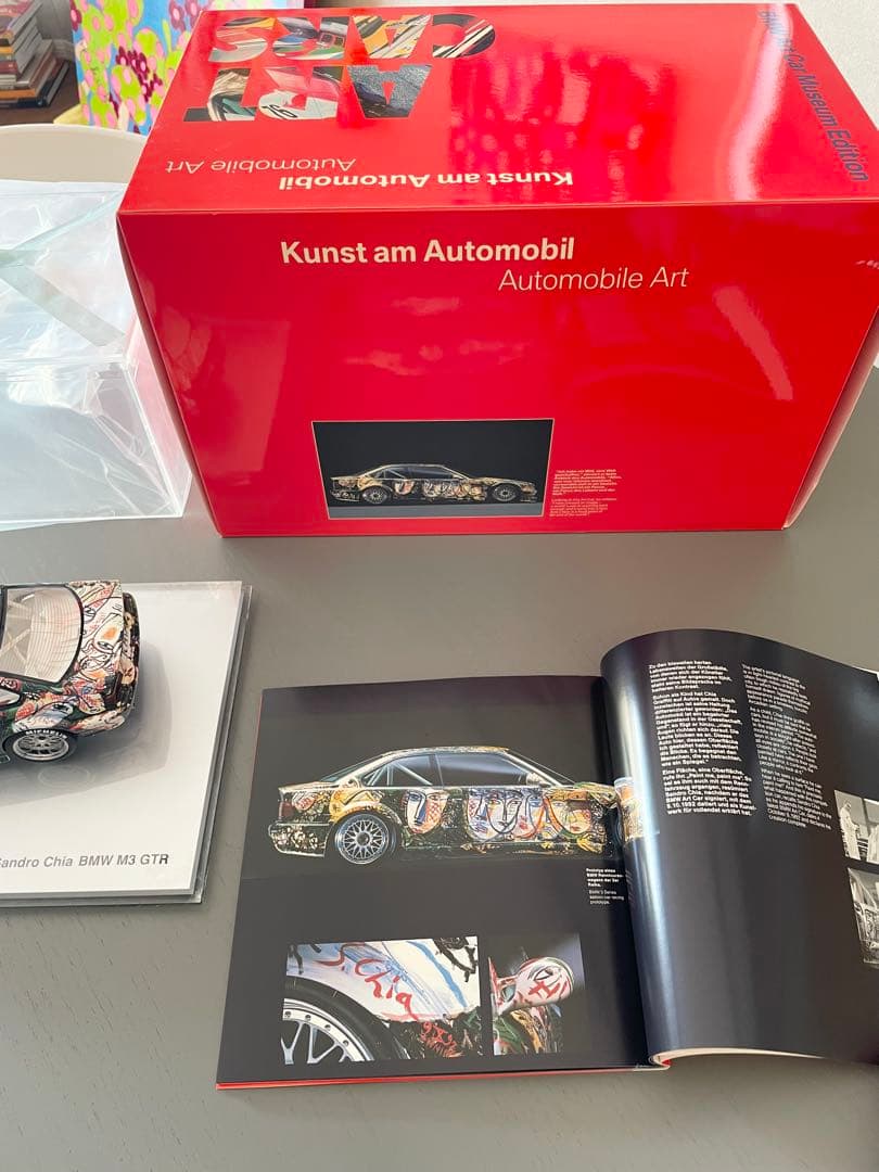 絶版品 BMW M3 GTR Art Car Museum Ed アートカー