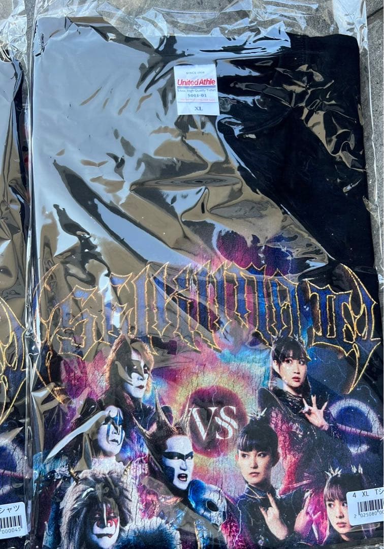 聖飢魔II BABYL 悪魔が来たりてベビメタる ミニカー シャツXL