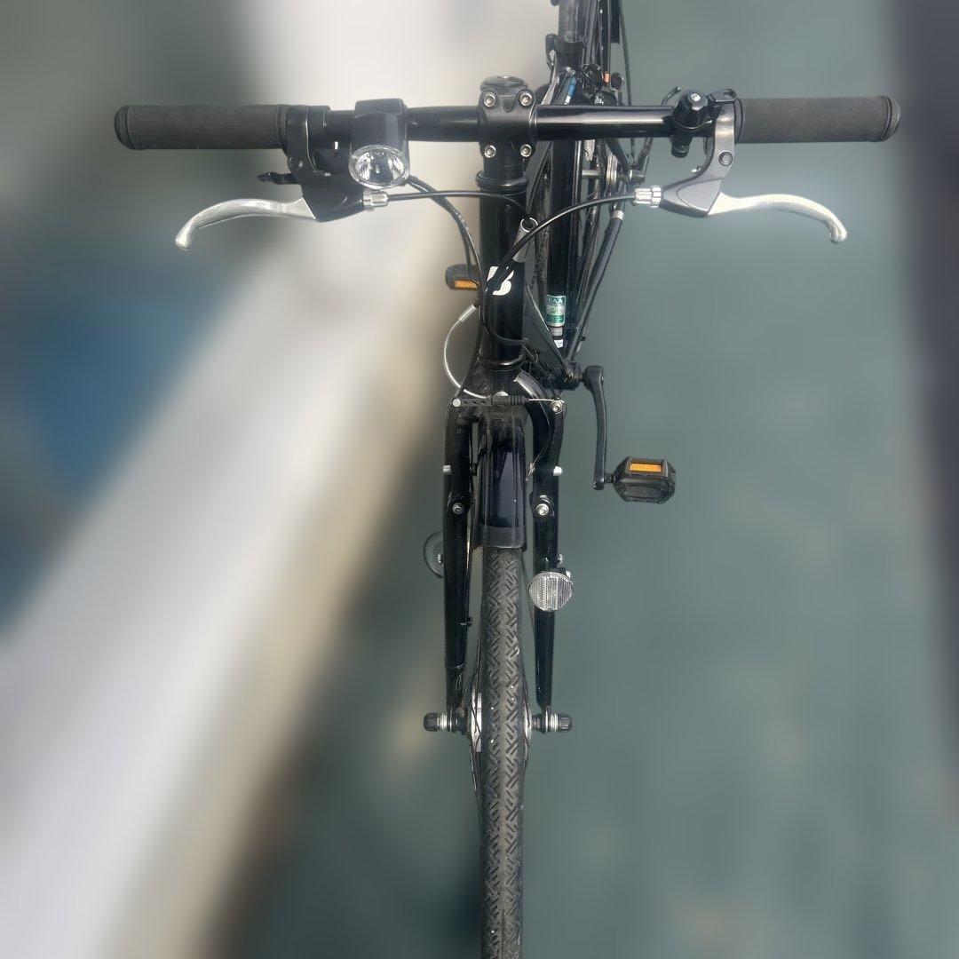 ブリヂストン クロスバイク 内装7段 ダイナモ 黒 27型 - メルカリ