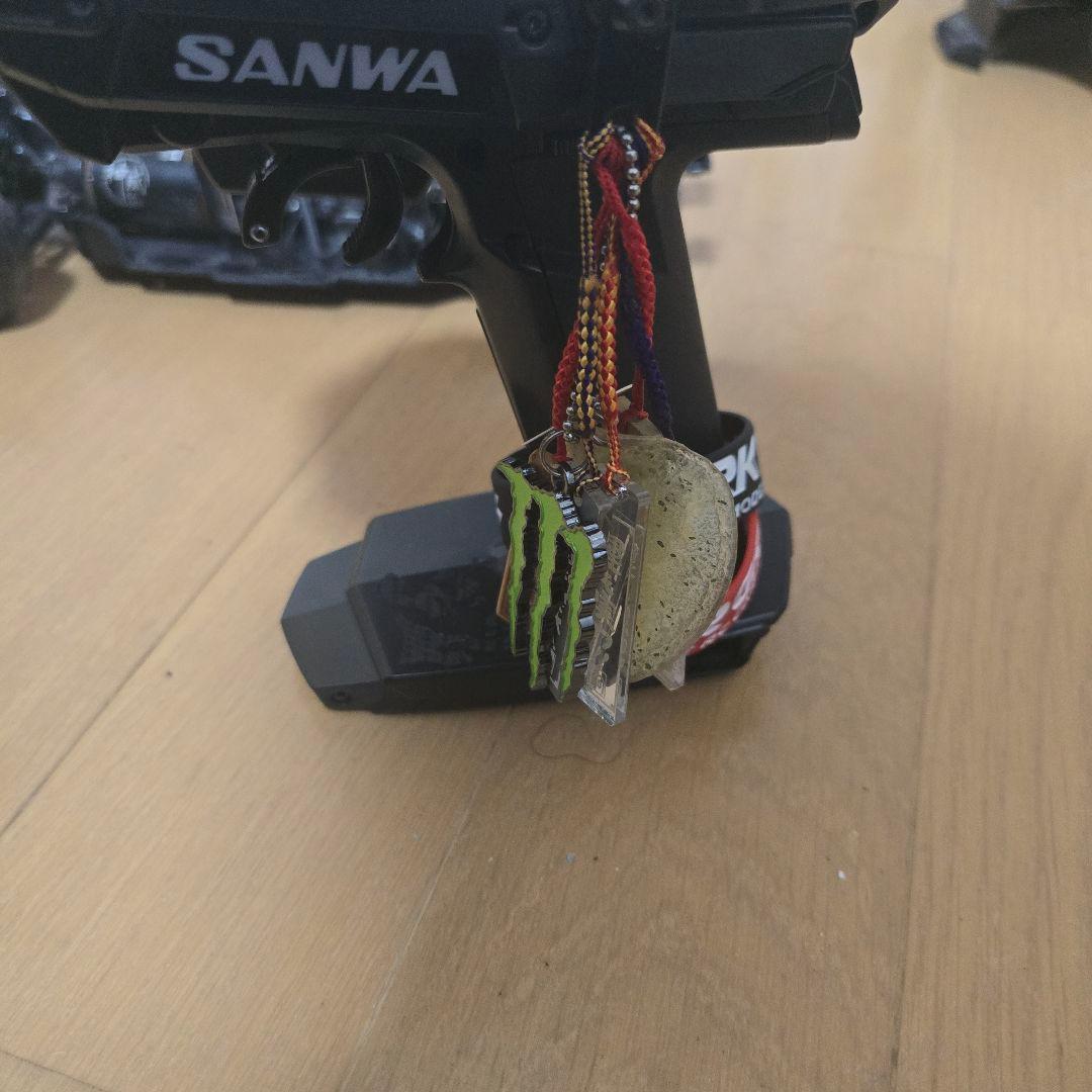 サンワ SANWA M17プロポ 受信機、GeForce製ケース付き