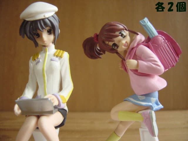 ♯Djz19BE涼宮ハルヒの憂鬱3フルコンプ全6種8個