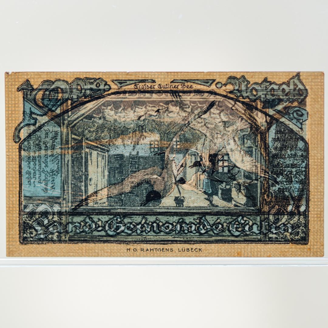 本物保証 ノートゲルト ユーティン＝ラント額装セット ドイツ