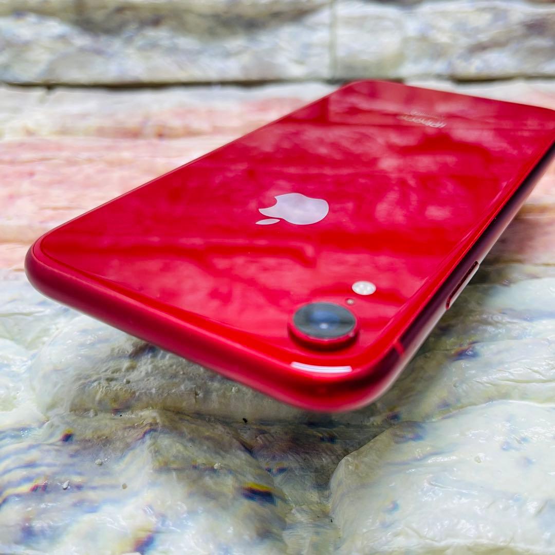 SIMフリー iPhoneXR 64GB レッド 新品バッテリ－ - メルカリ