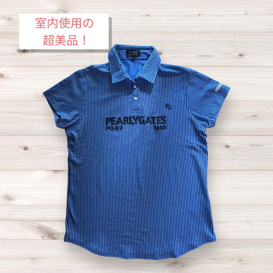PEARLY GATES レディース 【2】ストライプポロシャツ - メルカリ