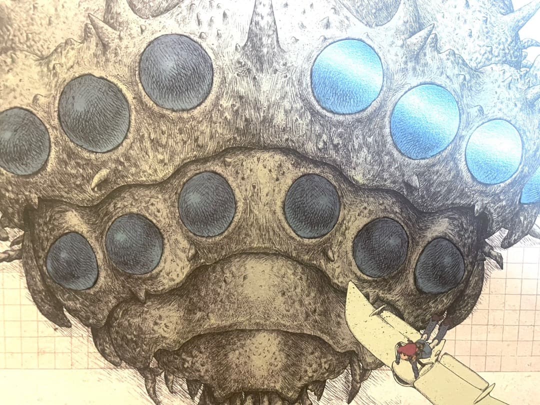 風の谷のナウシカ 台湾数量限定ポスター 王蟲／香り加工付き