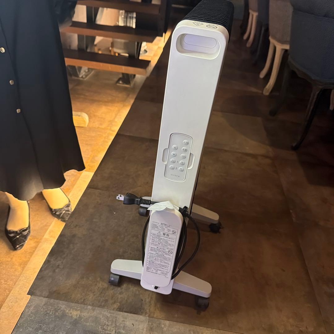 siroca ヒーターAC100V キャスター付き - メルカリ