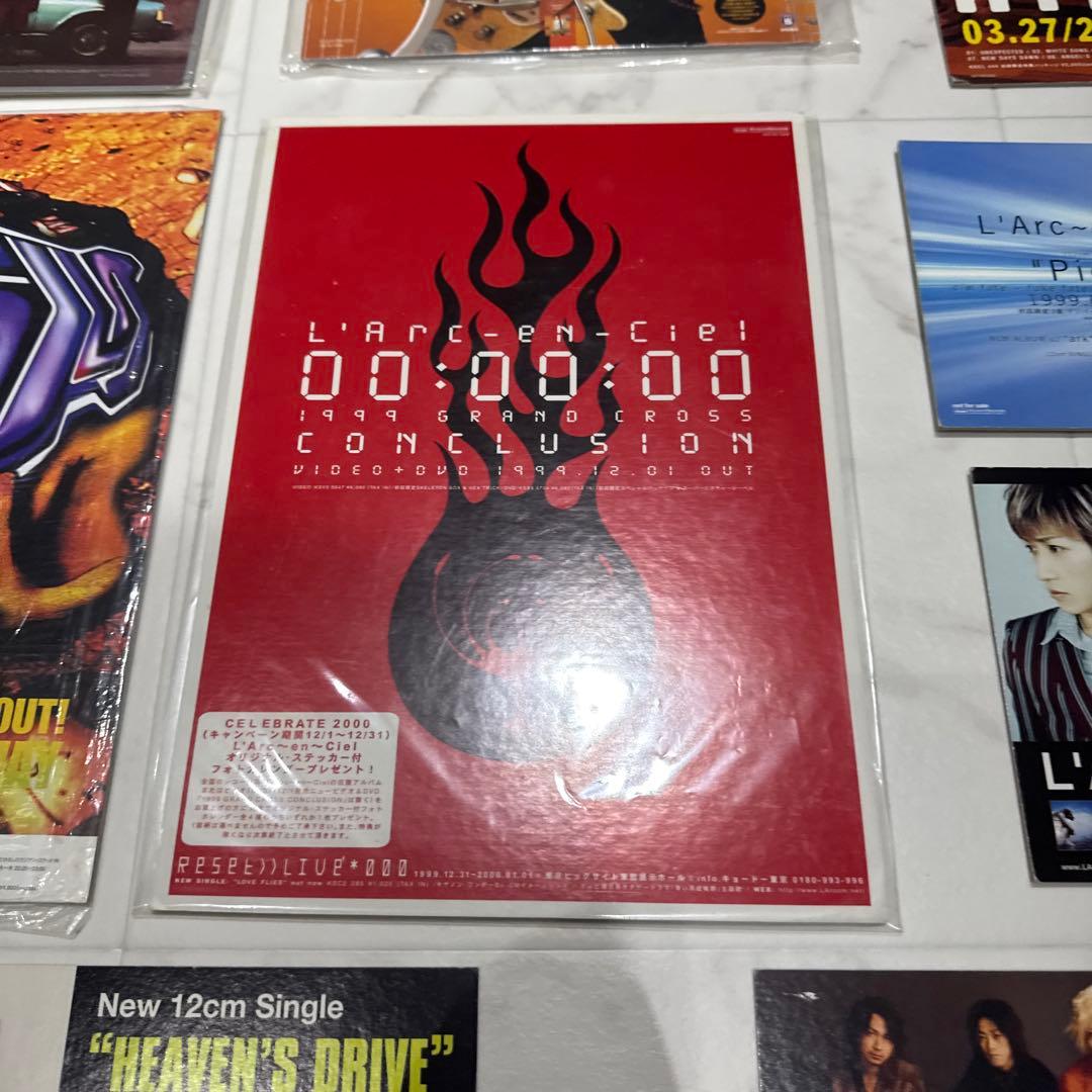 店頭展示用POP ラルクアンシエル L'Arc〜en〜Ciel hyde パネル