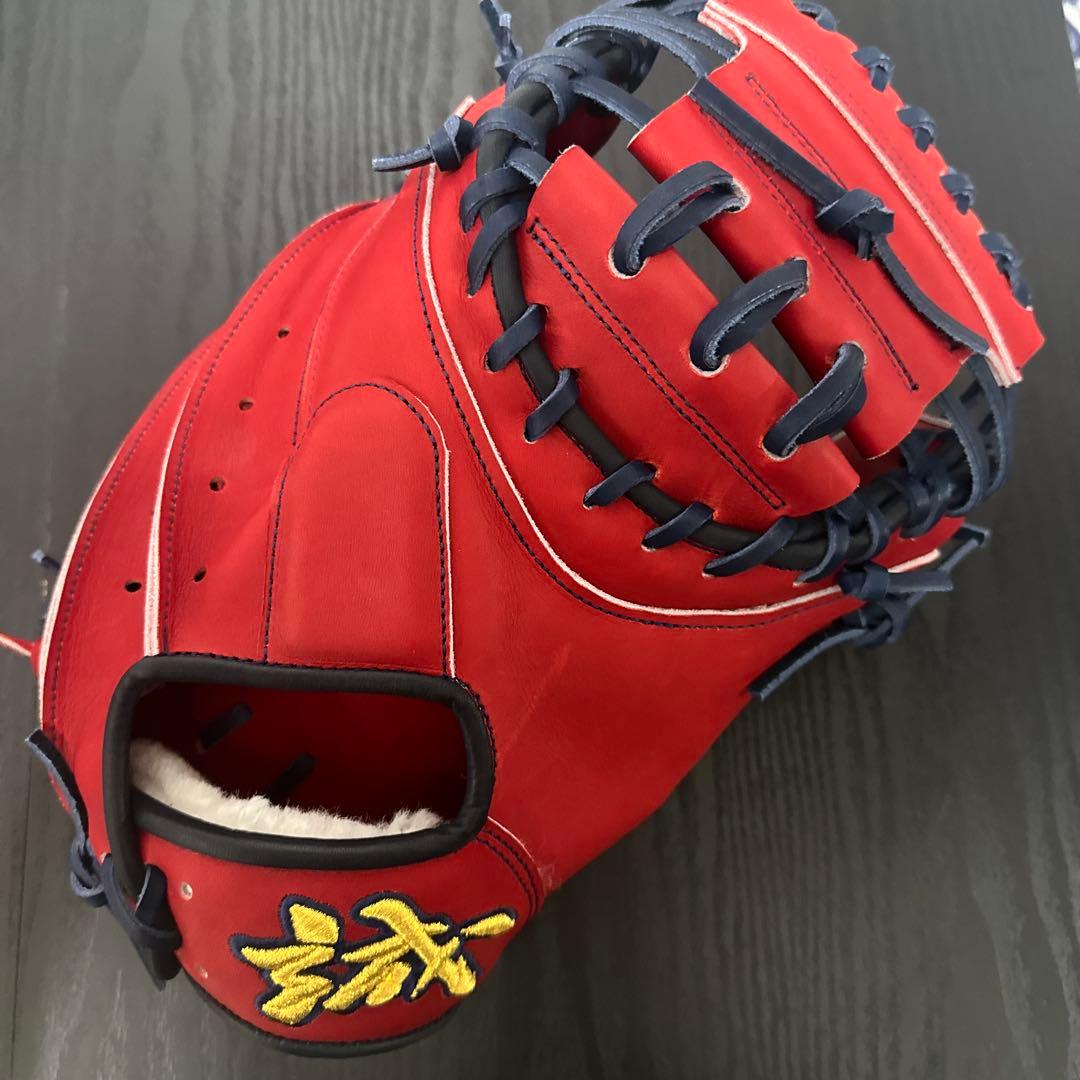 誠グローブ　軟式キャッチャー用　特別仕様　フルオーダー　袋付き 誠グローブ 軟式用グローブ 内野用 スペシャルオーダー 軟式野球