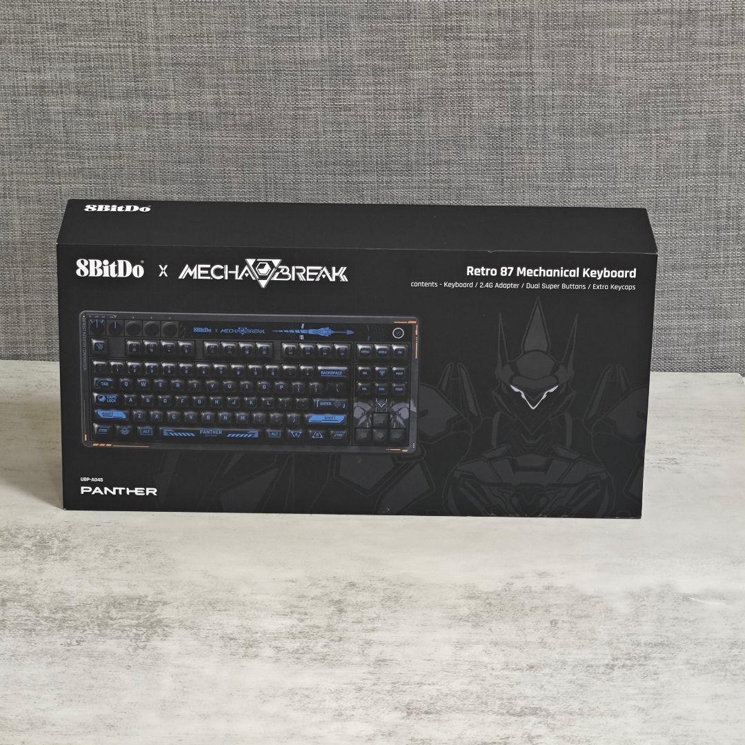 【備品】8BitDo Retro 87メカニカルキーボードMecha Break Xbox公式デザインゲーミングキーボード「8BitDo Retro 87 Mechanical