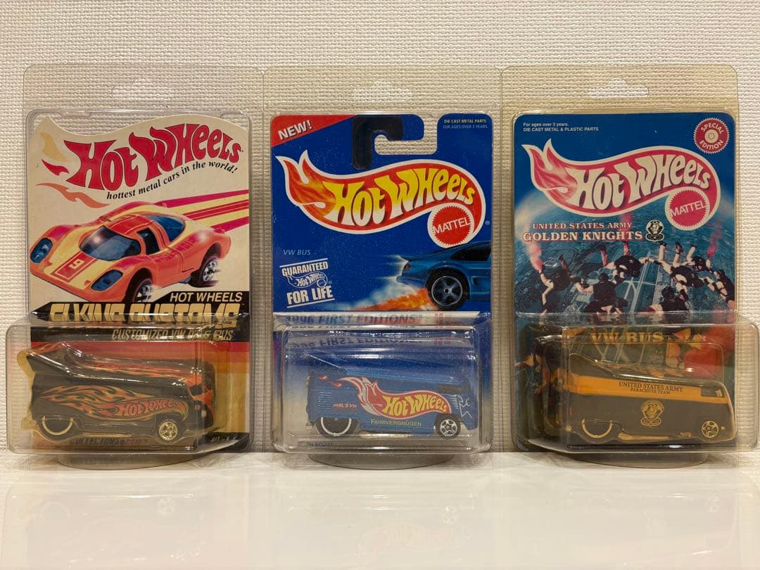 古い HW VW DRAG BUS 3台セット VWBUS ワーゲン まとめ売り RLC sELECTIONs 2024 Volkswagen Drag Bus | Mattel Creations