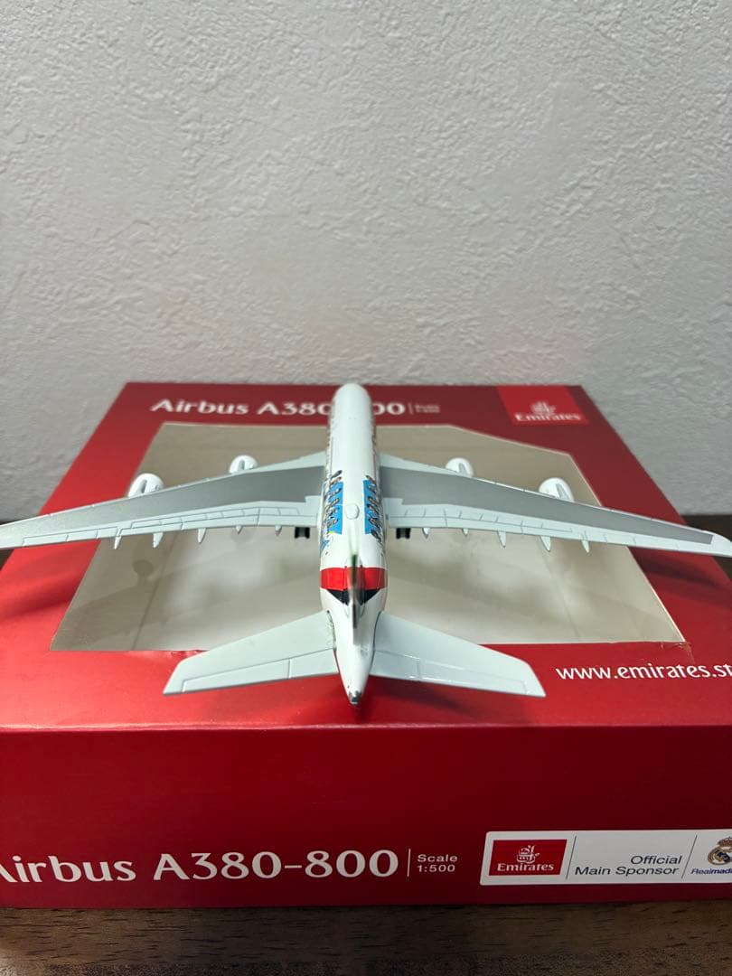 レア] エミレーツ航空A380-800 1/500 レアル・マドリード特別塗装