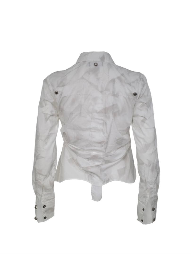 Rosen Kreuz】BACK CROSS CROPPED SHIRT - メルカリ