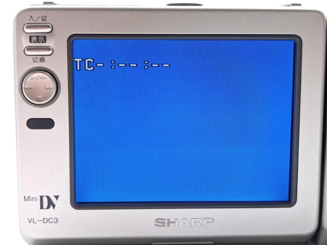 miniDVのダビングに！ SHARP ビデオカメラ VL-DC3 - メルカリ