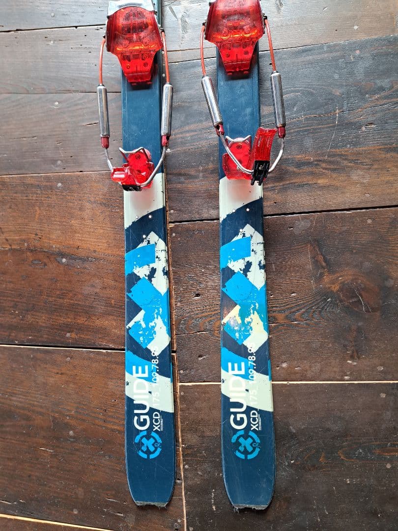 カルフKARFU XCDガイド175cm テレマークステップソール板 - メルカリ