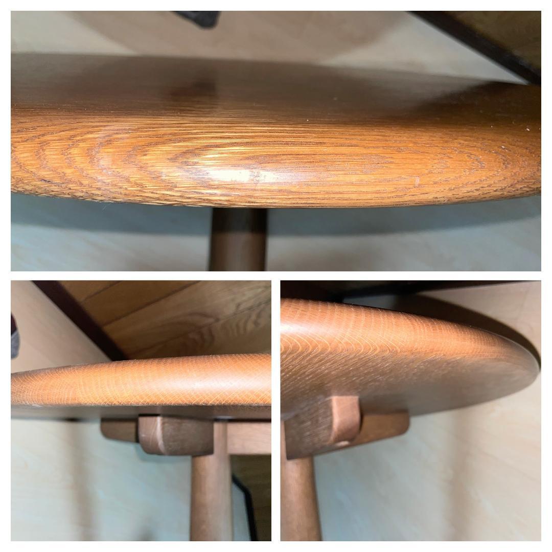 美品！飛騨産業 HIDA HTS2 円卓 丸テーブル 幅80cm 高さ65cm - メルカリ