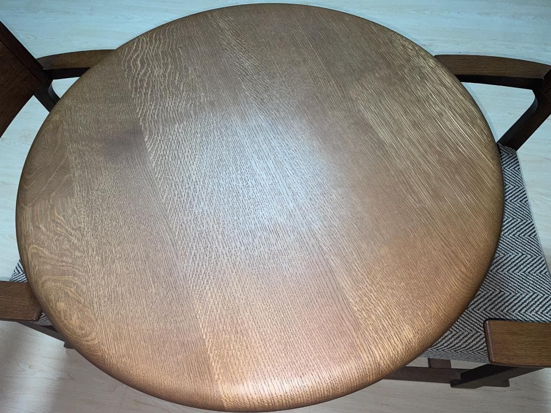 美品！飛騨産業 HIDA HTS2 円卓 丸テーブル 幅80cm 高さ65cm - メルカリ