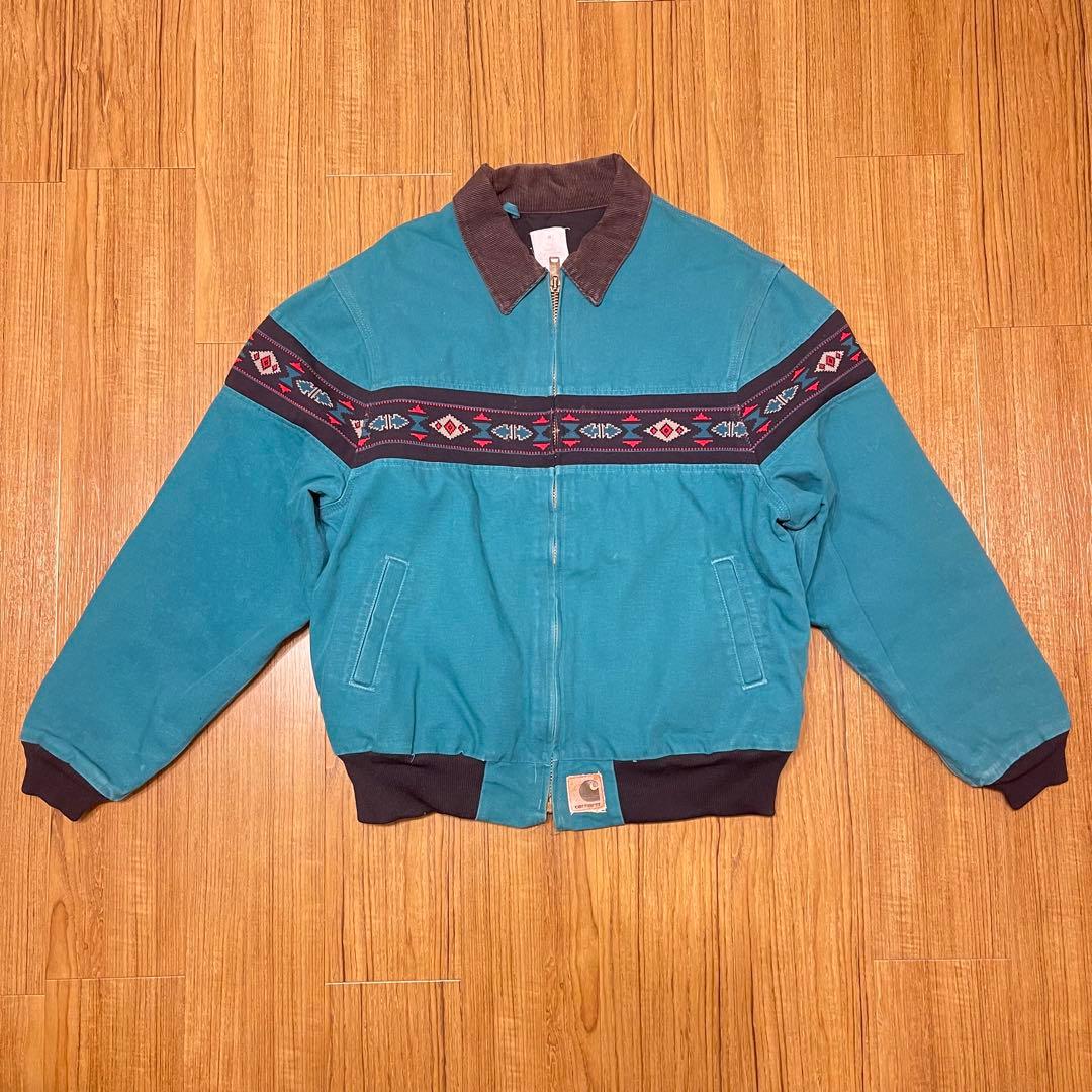 美品！ Carhartt カーハート サンタフェジャケット ネイティブ柄