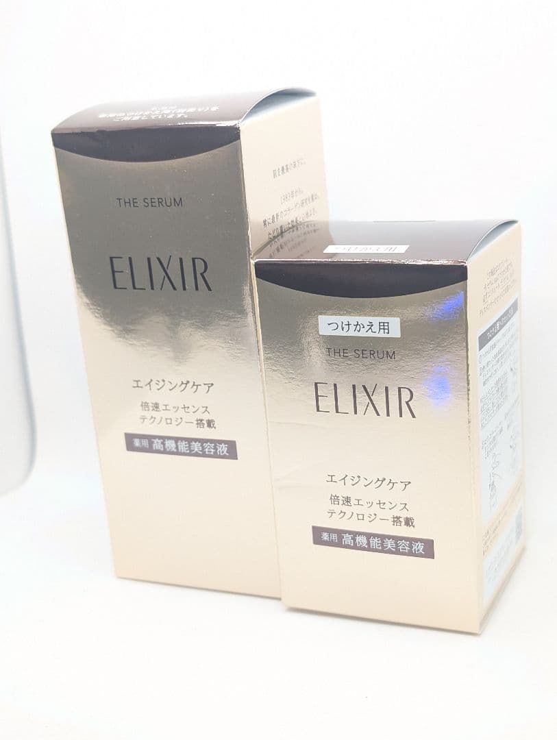 ① 資生堂エリクシール ザセラムaa 本体+レフィル ザ セラム aa｜美容液｜エリクシール シュペリエル｜資生堂