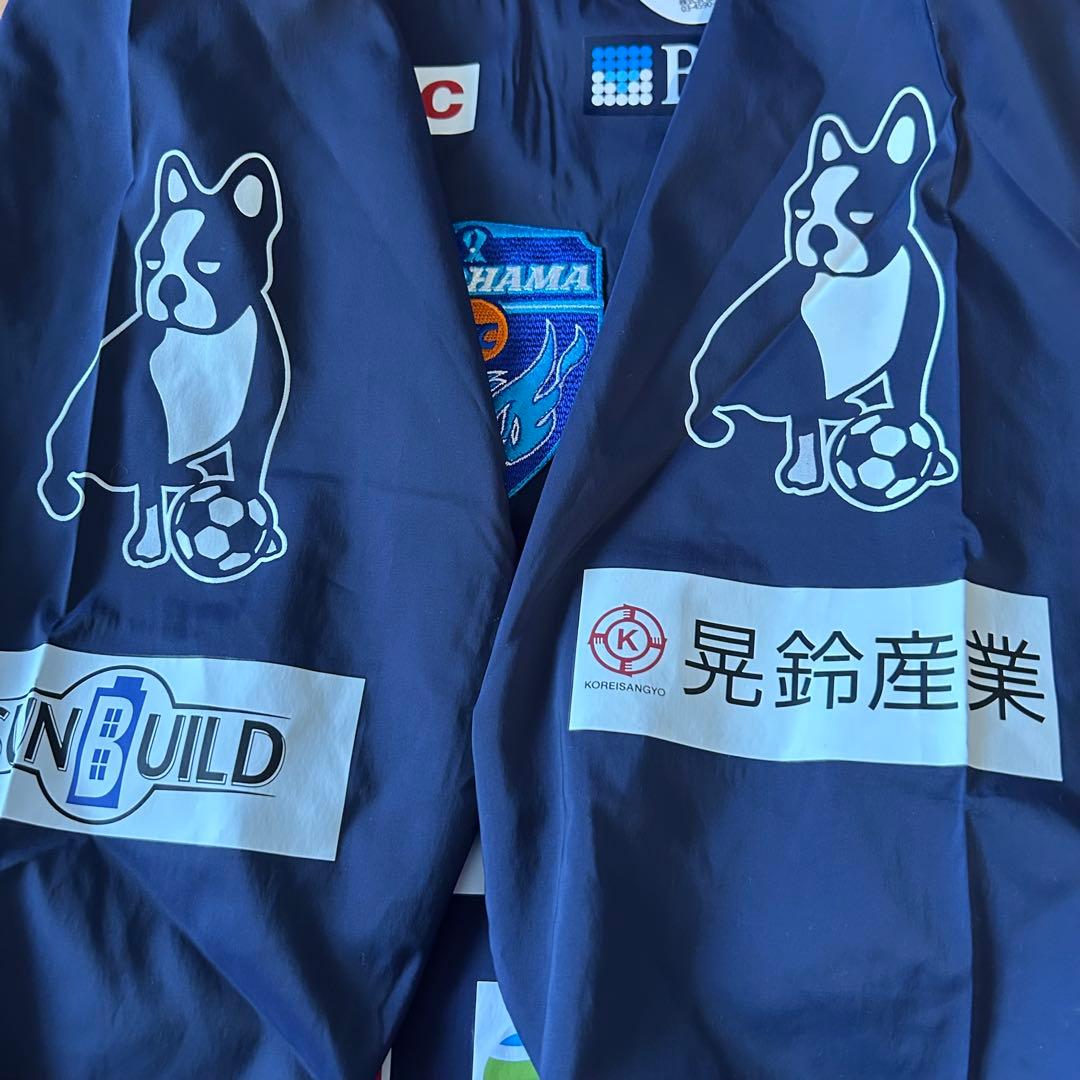 新品タグ付 横浜FC Soccer Junky ピステトップス スポンサーモデル