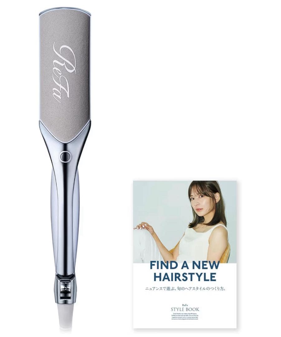 ReFa ストレートアイロン PRO 幅広カーボンレイヤープレート ReFa】幅広プレートでプロ級ストレートに！梅雨時期のうねり・広がり