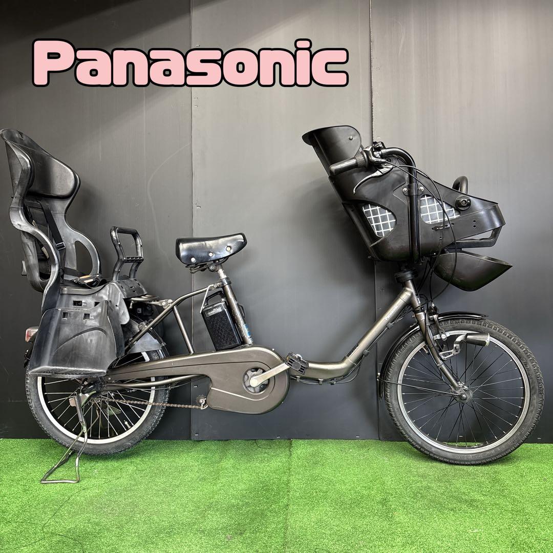 電動自転車 Panasonic Gyutto 3人乗り対応　67 3人乗り用チャイルドシート付きギュット・アニーズ・DX・26