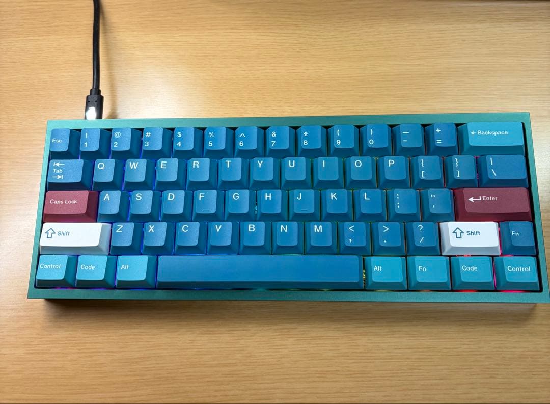 キーボード RAKKA 60 Atlas 6.25U space