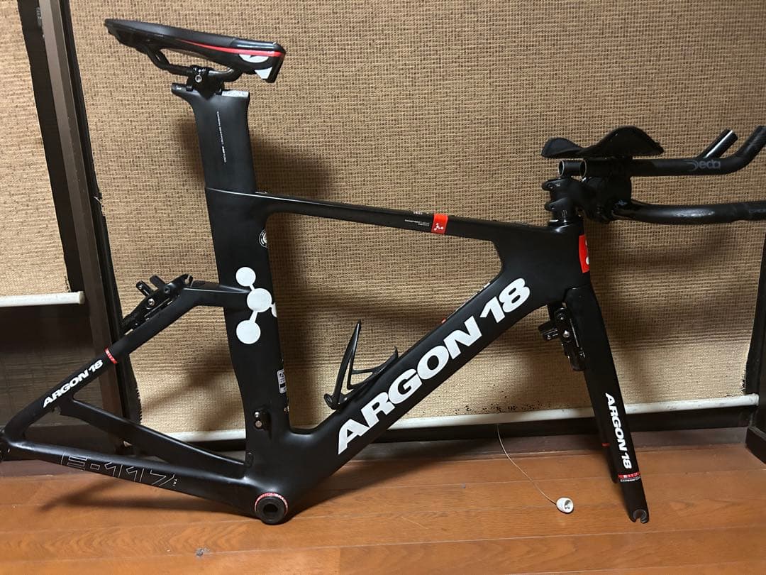 ARGON 18 TTカーボンフレームE-117TRI リムブレーキ Argon 18 - E-117 Tri Disc - Frameset