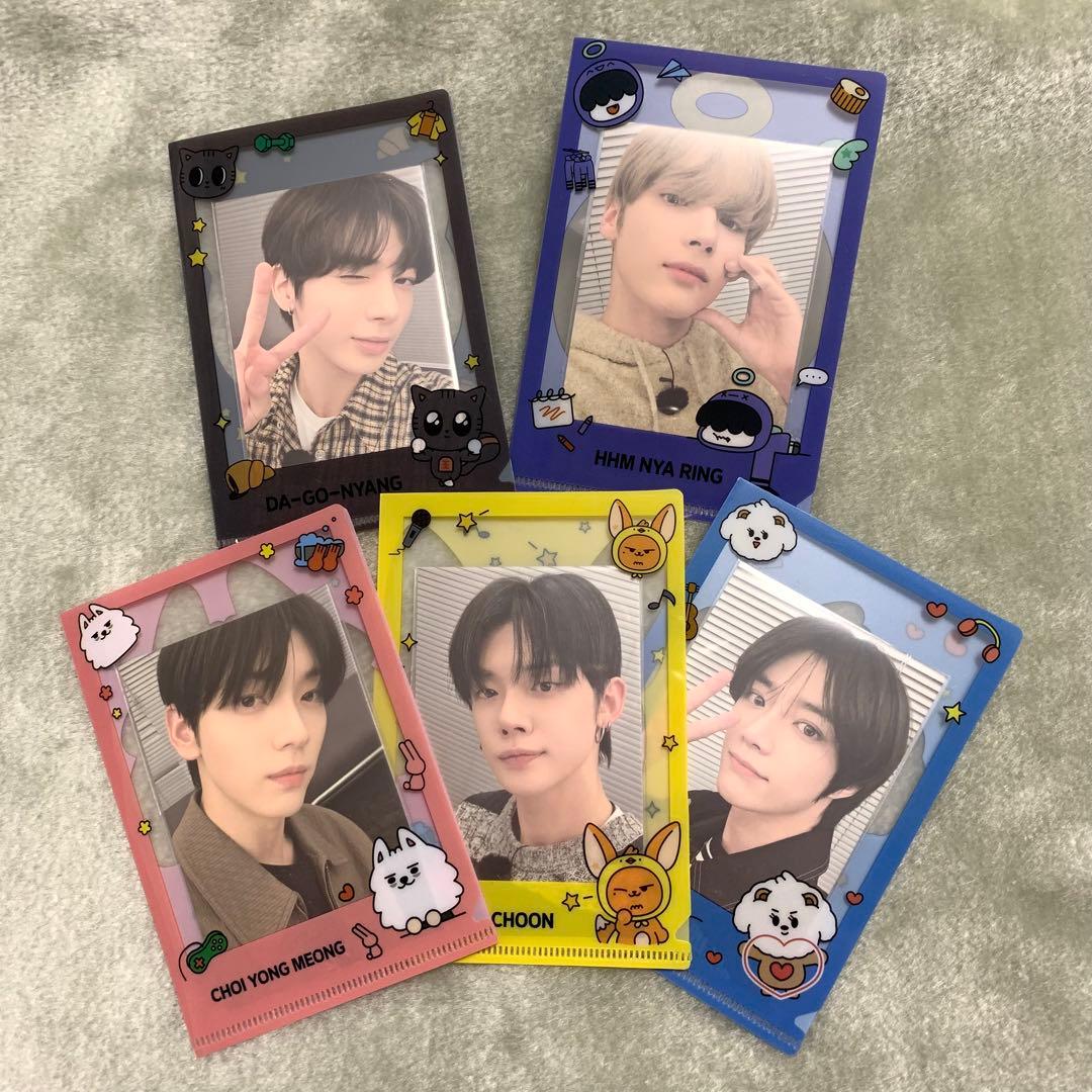 TXT プルバトゥ ポップアップ 購入特典トレカ コンプリート スリーブ