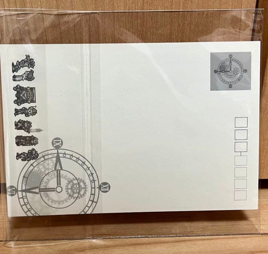 【新品、未使用】『クロノ·トリガー』【非売品】ポストカード【鳥山明先生イラスト】