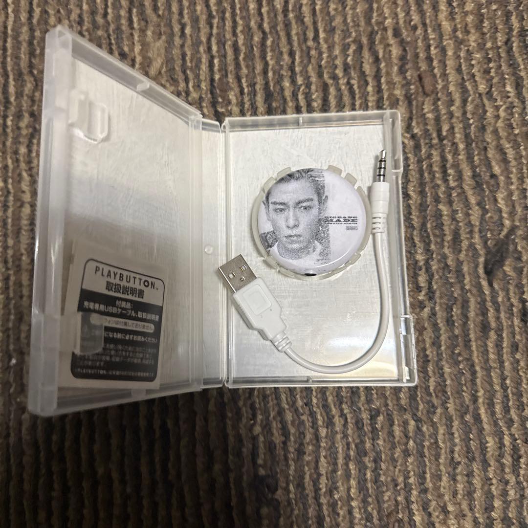 BIGBANG CD&プレイボタン