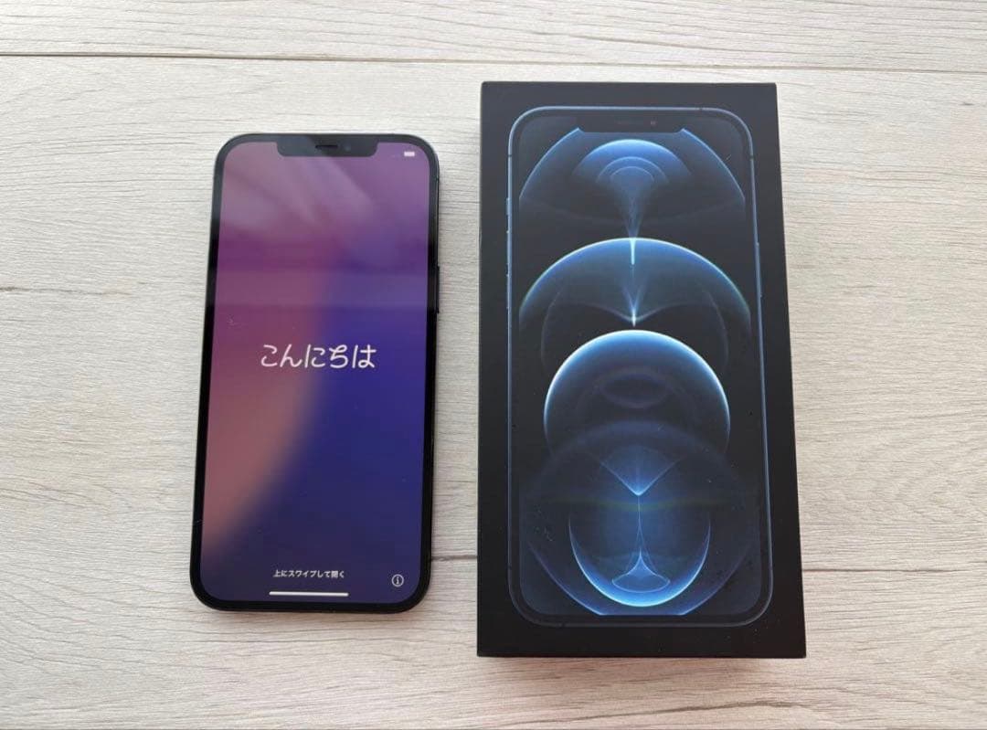 iPhone 12 Pro Max 256GB パシフィックブルー SIMフリー Amazon | 【整備済み品】 Apple iPhone 12 Pro Max 256GB パシフィック