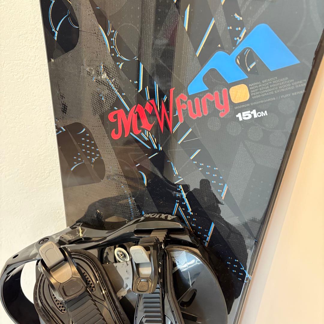 極美品】MORROW モロー151cm スノーボード ビンディング セット - メルカリ