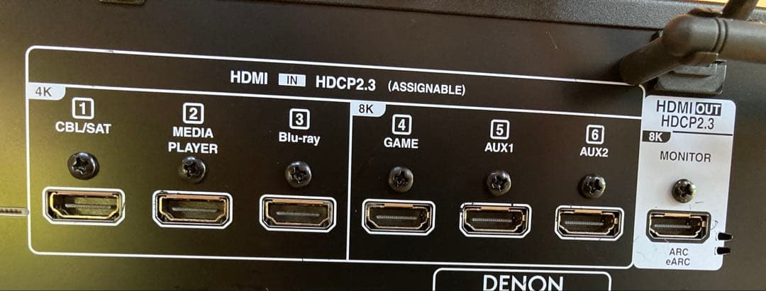 《中古AVアンプ》DENON AVR-X1700H