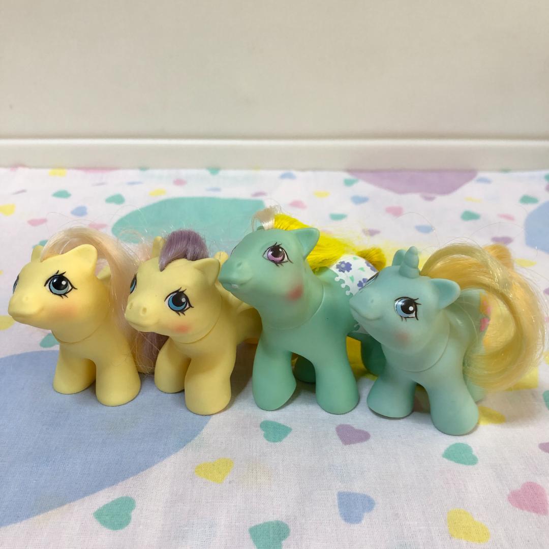 マイリトルポニー 4体セット G1 ベイビー ヴィンテージ アメトイ アラモード マイリトルポニー 4体セット G1 ベイビー ヴィンテージ アメトイ