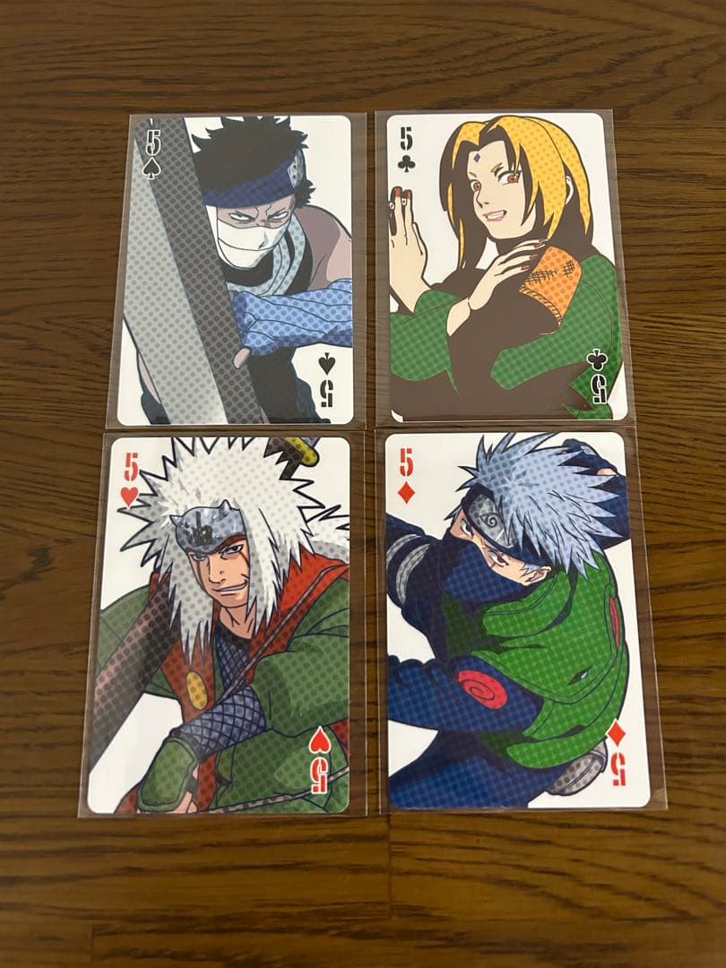 NARUTO ナルト DVD特典 オールスタートランプ セミコンプ