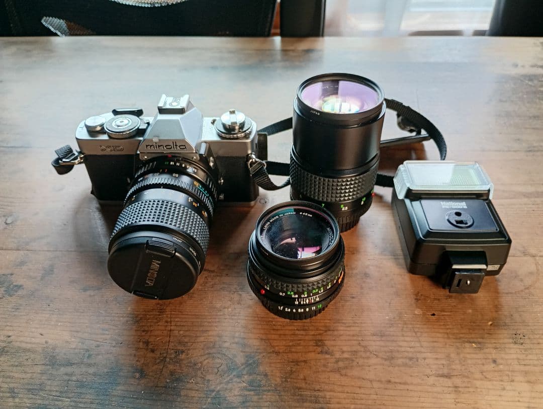Minolta XD フィルムカメラ レンズ2本・フラッシュセット　動作未確認 MINOLTA XDを徹底解説。作例からおすすめレンズまで | ONE SCENE（ワン