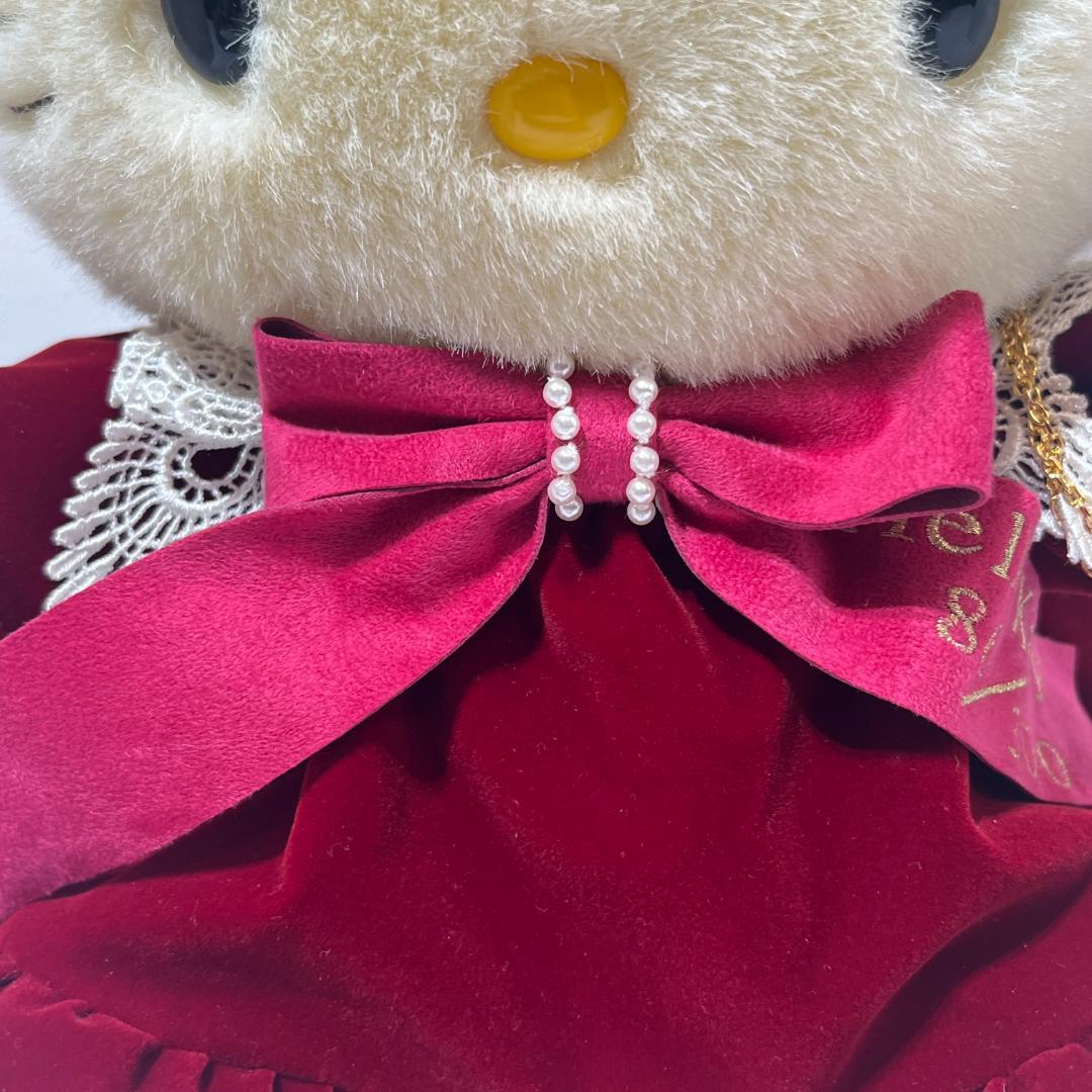 300体 限定 サンリオ ハローキティ ぬいぐるみ ベルベット ドレス