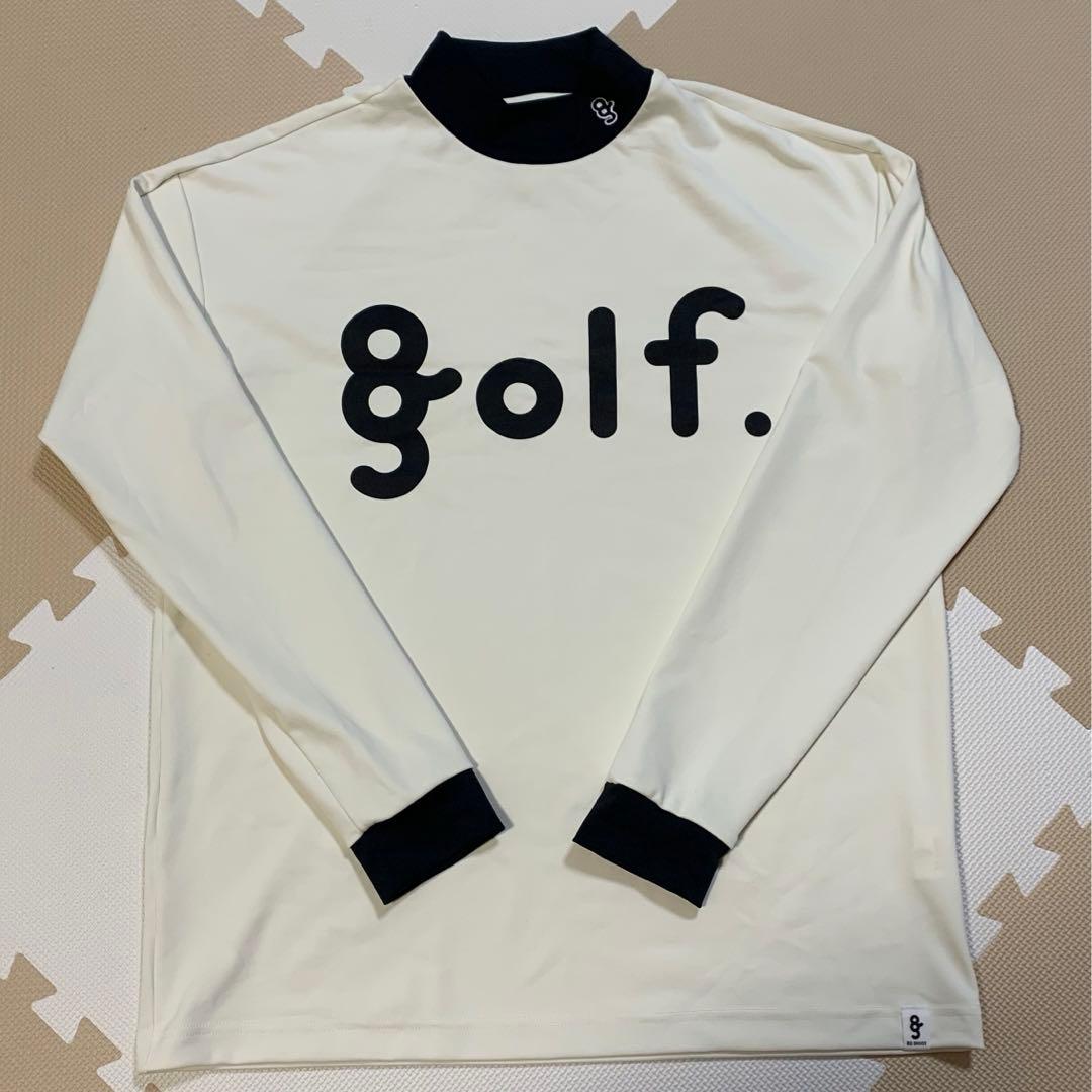 8GSHOOT LOGO PRINT MOCK NECK L/S TEE