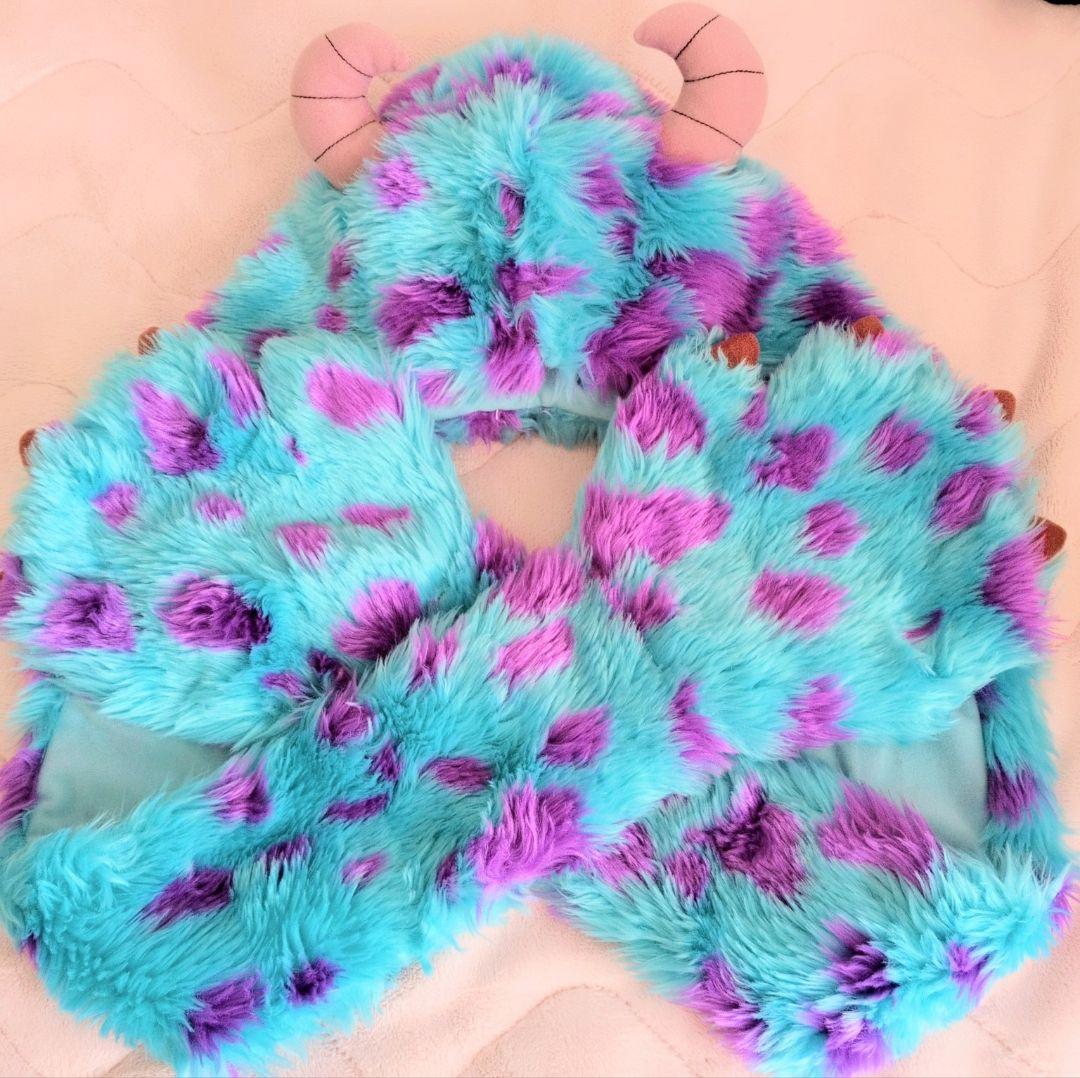 ディズニー Disney サリー マフラー ファンキャップ モンスターズ