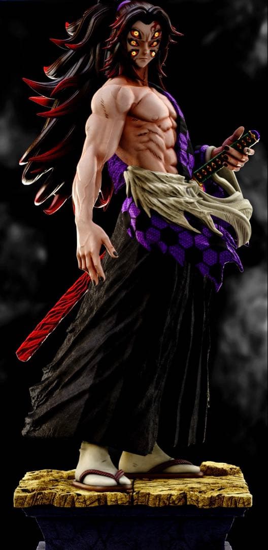 鬼滅　フィギュア　ガレージキット　未塗装未組立　鬼滅の刃　上弦の壱　黒死牟