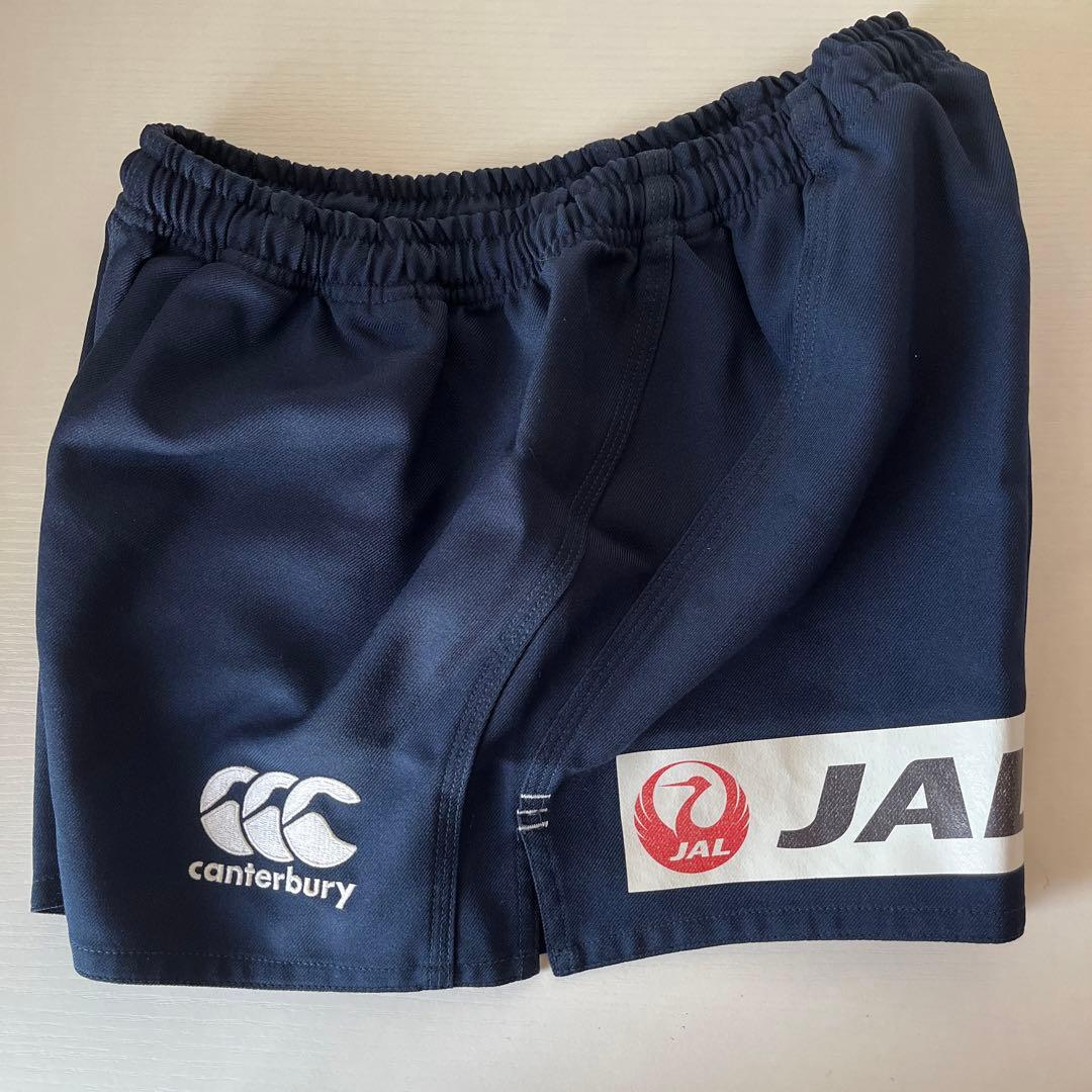 ラグパン ラグビー ハーフパンツ カンタベリー JAL SECOMU - メルカリ