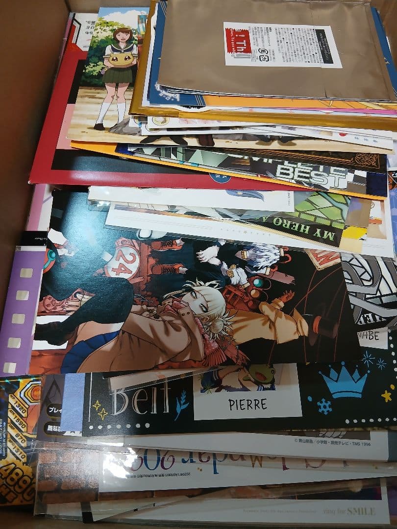 アニメグッズ 紙類薄物大量まとめ売り